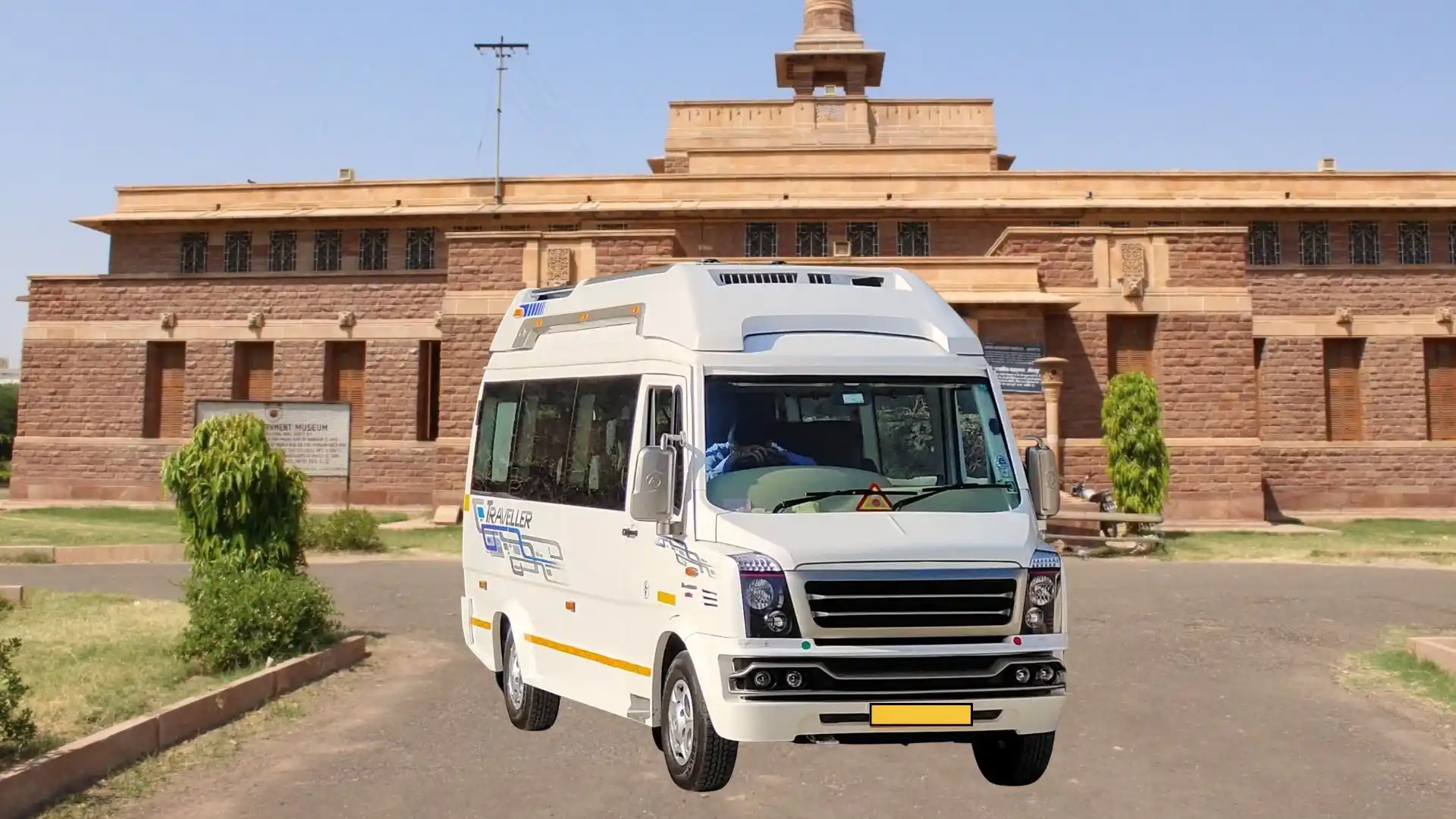 14-Seater Tempo Traveler in Jodhpur