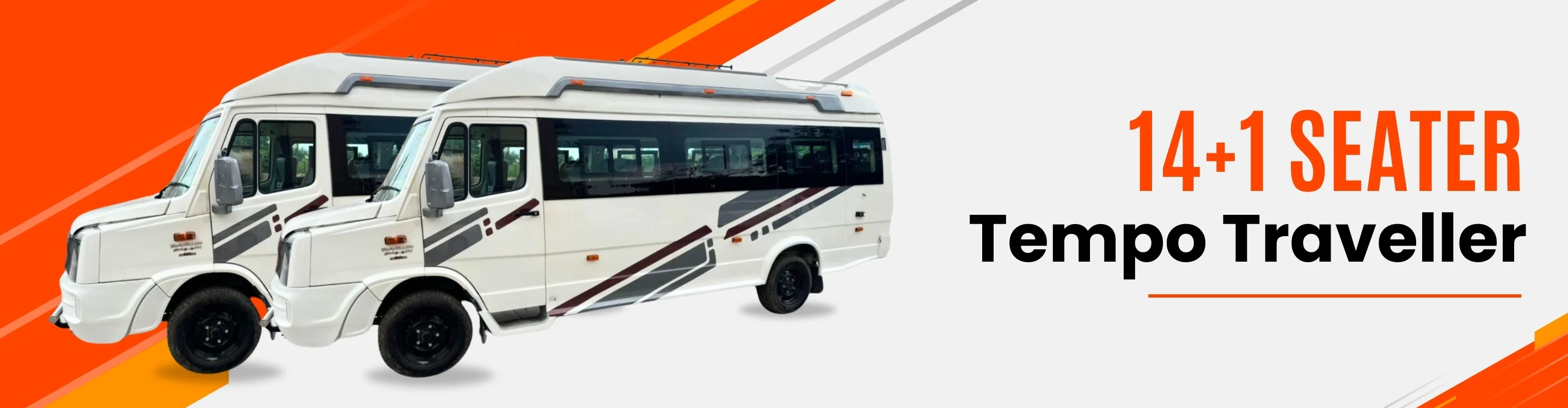 14+1 Seater Tempo Traveller